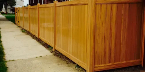 Color Privacy Fence
